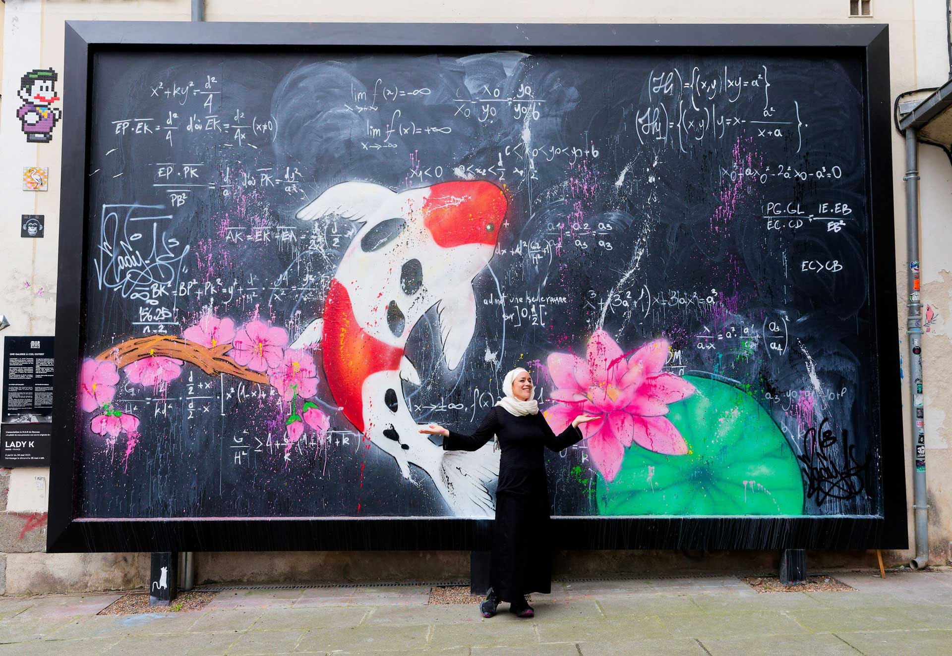 Mur de Rennes Lady-K-9 Photo Monique Sammut