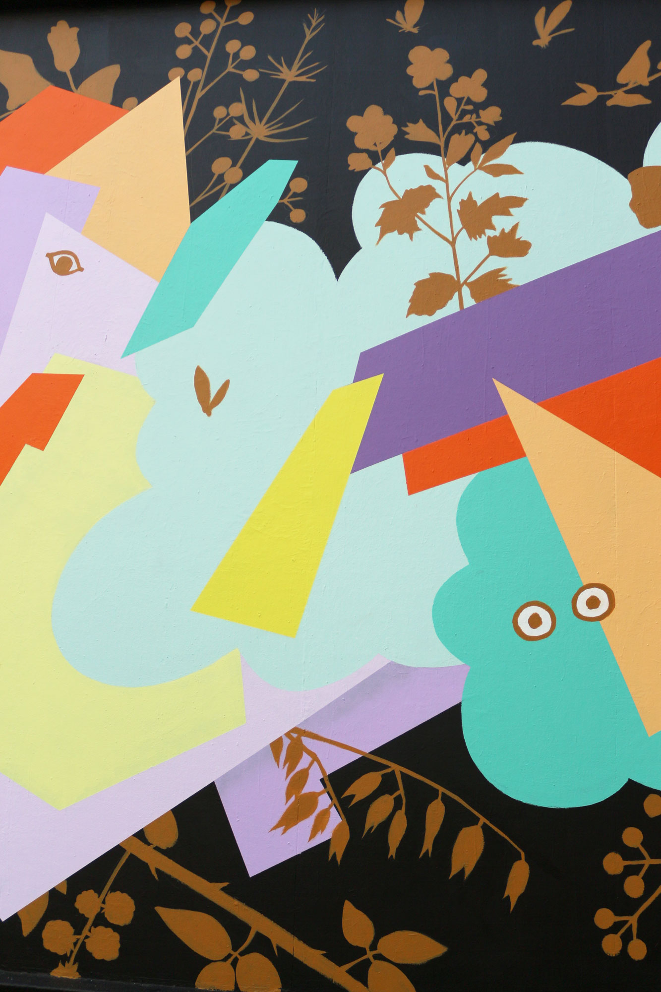 M.U.R51-Kensa-@Monique-Sammut-peinture abstraction geometrique