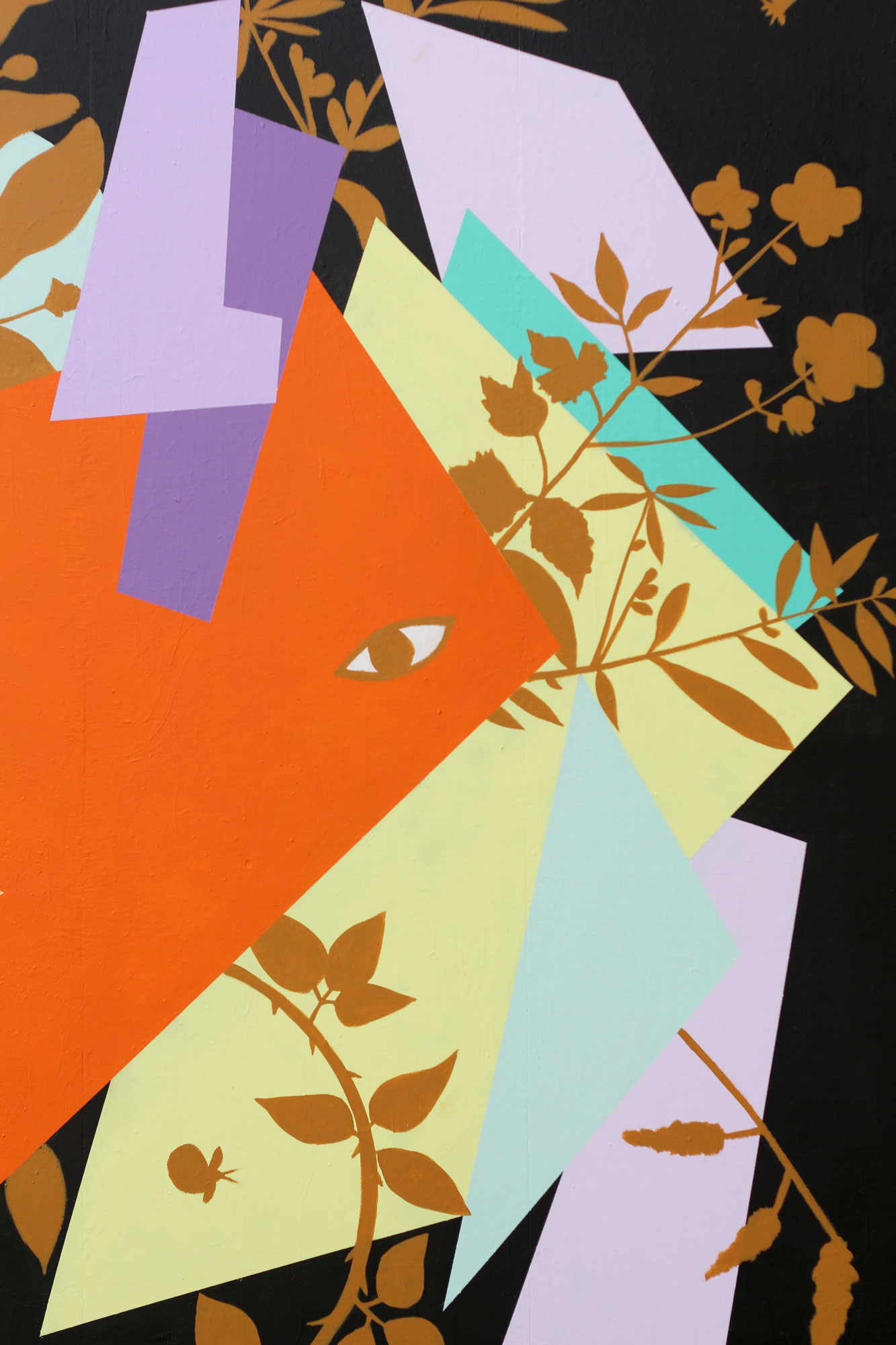 M.U.R51-Kensa-@Monique-Sammut-peinture abstraction geometrique